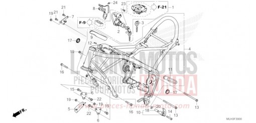 FRAME BODY CMX500A2S de 2025